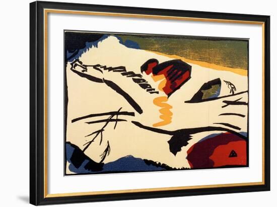 Lyrical, 1911-Wassily Kandinsky-Framed Giclee Print