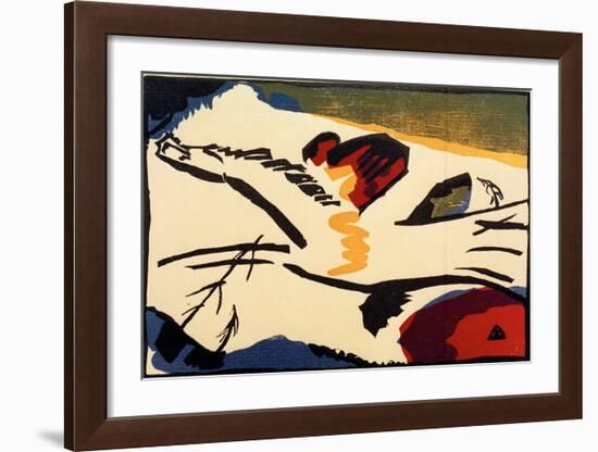 Lyrical, 1911-Wassily Kandinsky-Framed Giclee Print