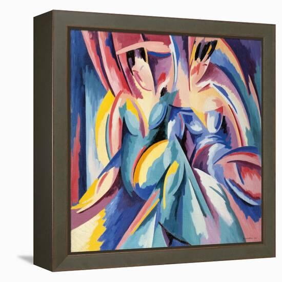 Lyrical Explosion No. 7-Alberto Magnelli-Framed Premier Image Canvas