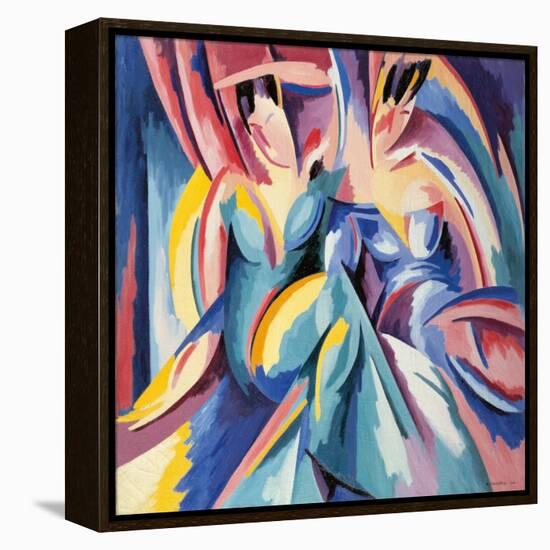 Lyrical Explosion No. 7-Alberto Magnelli-Framed Premier Image Canvas