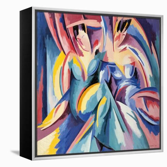 Lyrical Explosion No. 7-Alberto Magnelli-Framed Premier Image Canvas