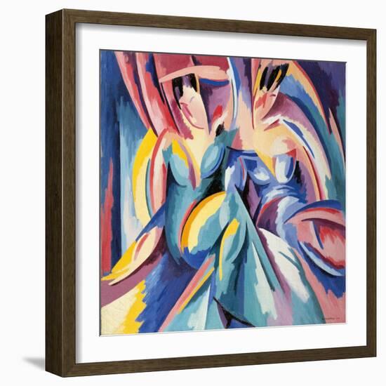 Lyrical Explosion No. 7-Alberto Magnelli-Framed Giclee Print