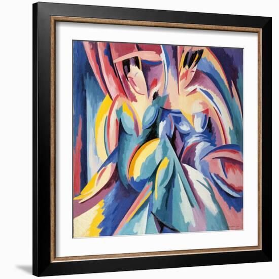 Lyrical Explosion No. 7-Alberto Magnelli-Framed Giclee Print