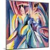 Lyrical Explosion No. 7-Alberto Magnelli-Mounted Giclee Print