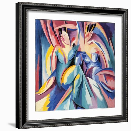 Lyrical Explosion No. 7-Alberto Magnelli-Framed Giclee Print