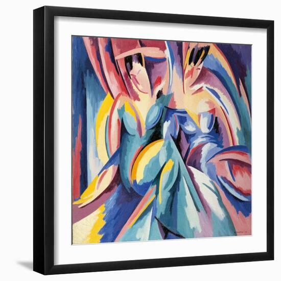 Lyrical Explosion No. 7-Alberto Magnelli-Framed Premium Giclee Print