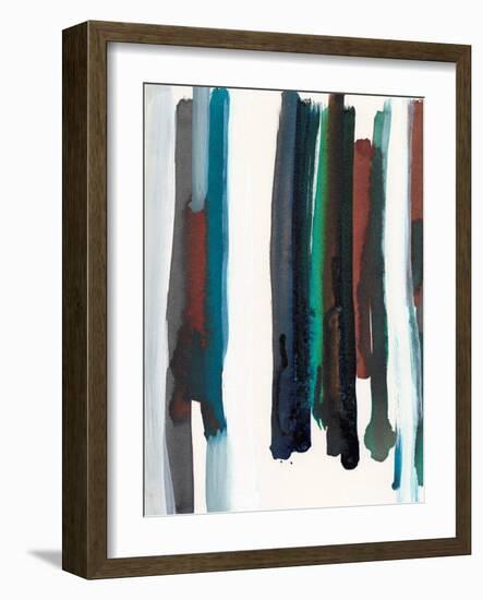 Lyrical Lines III-Jodi Fuchs-Framed Art Print