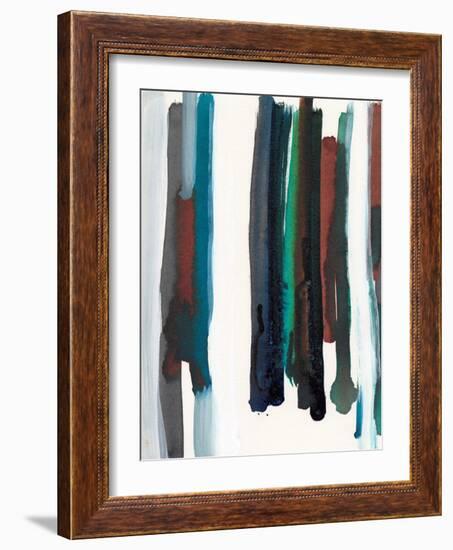 Lyrical Lines III-Jodi Fuchs-Framed Art Print