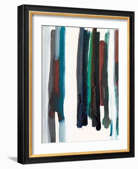 Lyrical Lines III-Jodi Fuchs-Framed Art Print