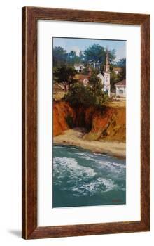 Lyrical Village-Erin Dertner-Framed Giclee Print