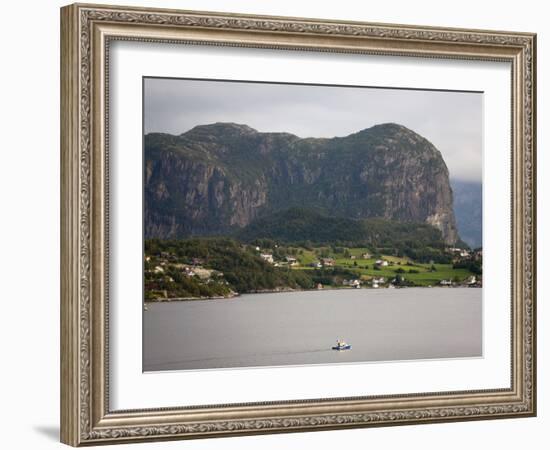 Lysebotn, Lysefjorden, Rogaland, Norway, Scandinavia, Europe-Marco Cristofori-Framed Photographic Print