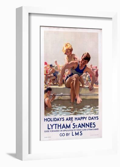 Lytham St. Annes LMS-null-Framed Art Print