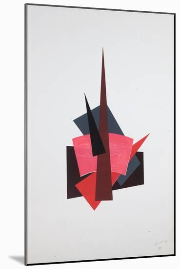 Lyubov Popova Space Force, 2019 (Silkscreen)-Guilherme Pontes-Mounted Giclee Print