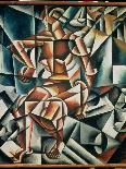 Seated Figure, 1914-15-Lyubov Sergeevna Popova-Giclee Print