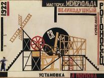 Painterly Composition, 1921-Lyubov Sergeyevna Popova-Framed Giclee Print