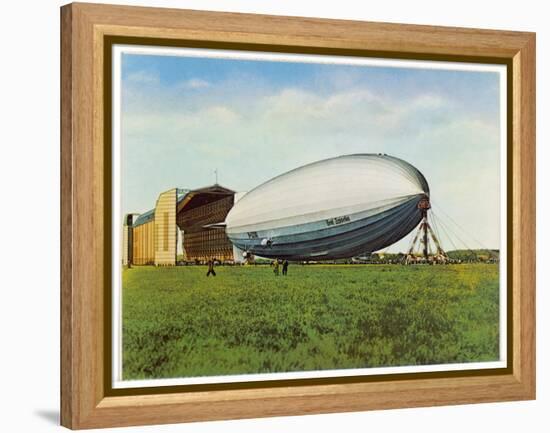 LZ 130 Graf Zeppelin II-null-Framed Stretched Canvas