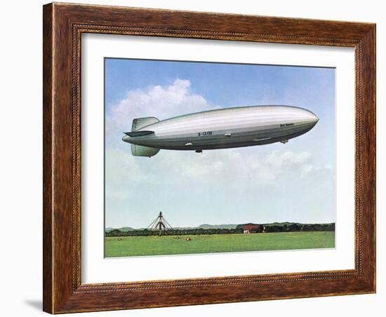 LZ 130 Graf Zeppelin II-null-Framed Art Print