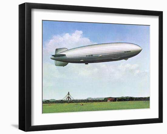 LZ 130 Graf Zeppelin II-null-Framed Art Print