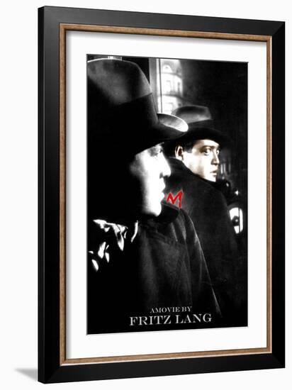 M, 1931-null-Framed Art Print