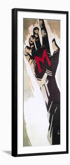 M, 1931-null-Framed Giclee Print