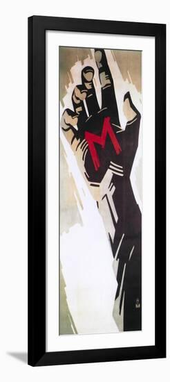 M, 1931-null-Framed Giclee Print