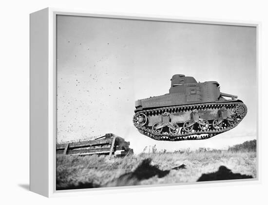 M-3 Medium Tank-null-Framed Premier Image Canvas