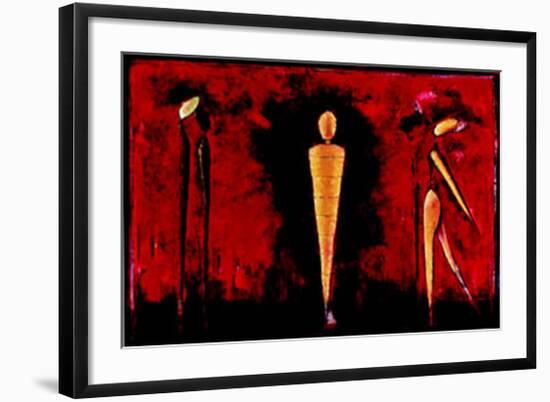 M-4 (Red)-Heinz Felbermair-Framed Art Print