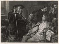 Scene from Shakespeare's King John-M Adamo-Art Print