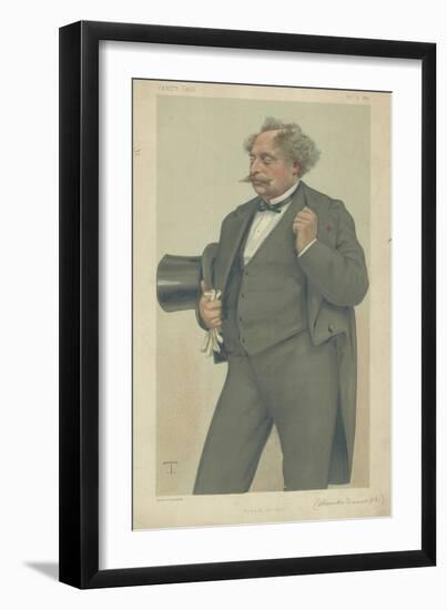 M Alexandre Dumas Fils-Theobald Chartran-Framed Giclee Print