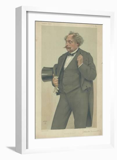 M Alexandre Dumas Fils-Theobald Chartran-Framed Giclee Print