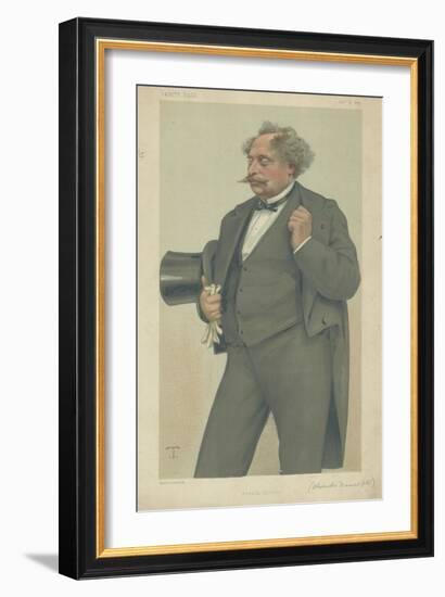 M Alexandre Dumas Fils-Theobald Chartran-Framed Giclee Print