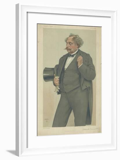 M Alexandre Dumas Fils-Theobald Chartran-Framed Giclee Print