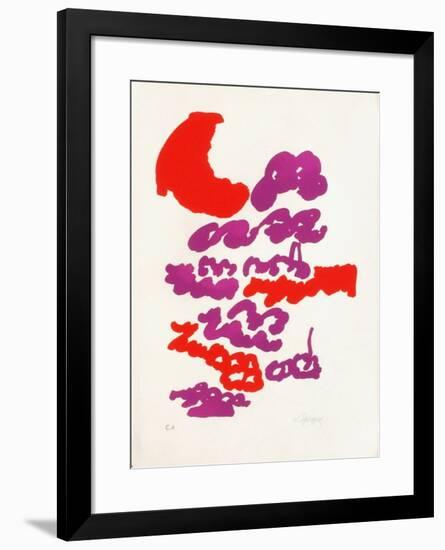 M - Balise et Amer-Charles Lapicque-Framed Limited Edition