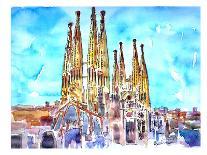 Sagrada Familia Barcelona Catalonia Neu-M Bleichner-Art Print