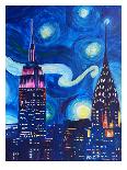Starry Night In Cologne-M Bleichner-Stretched Canvas