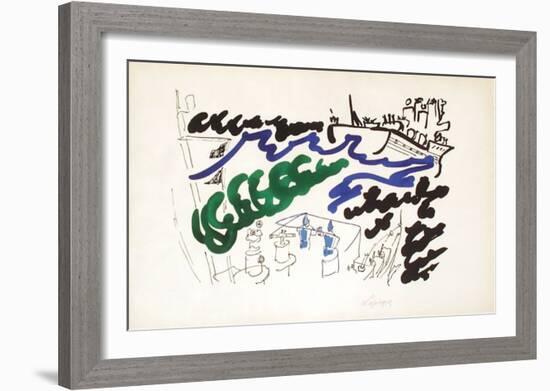 M - Croiseur et destroyer-Charles Lapicque-Framed Limited Edition