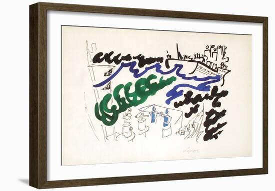 M - Croiseur et destroyer-Charles Lapicque-Framed Limited Edition