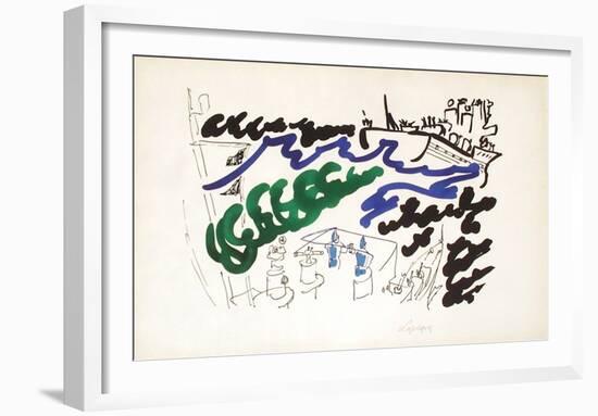 M - Croiseur et destroyer-Charles Lapicque-Framed Limited Edition