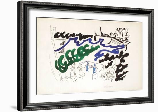 M - Croiseur et destroyer-Charles Lapicque-Framed Limited Edition