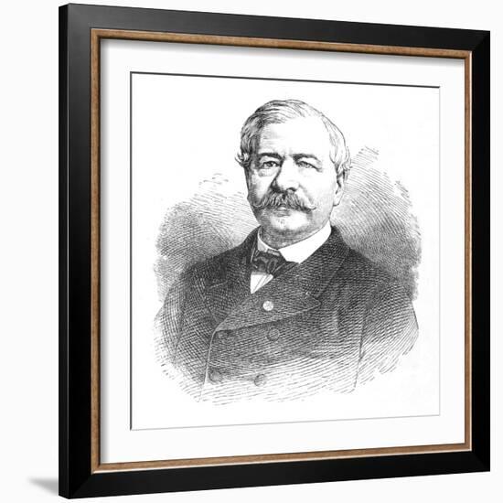 'M. De Lesseps', c1882-Unknown-Framed Giclee Print