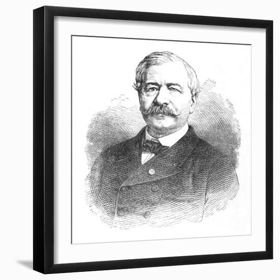 'M. De Lesseps', c1882-Unknown-Framed Giclee Print