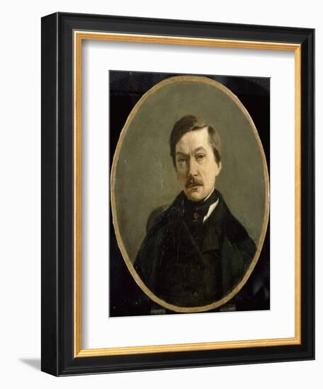 M. Edouard Delalain-Jean-Baptiste-Camille Corot-Framed Giclee Print