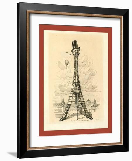 M. Eiffel, Our Artist's Latest Tour De Force, June 29, 1889-Edward Linley Sambourne-Framed Giclee Print