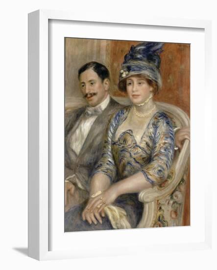 M. et Mme Bernheim de Villers-Pierre-Auguste Renoir-Framed Giclee Print
