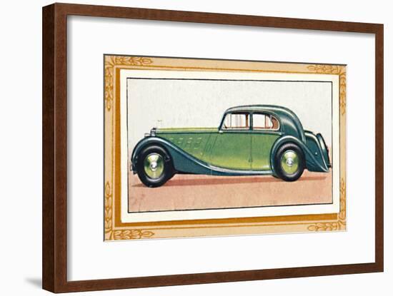 'M.G. Two-Litre Saloon', c1936-Unknown-Framed Giclee Print