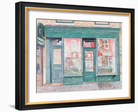 M. Goldberg Glazing, Court St. Brooklyn, New York, 1994-Anthony Butera-Framed Giclee Print