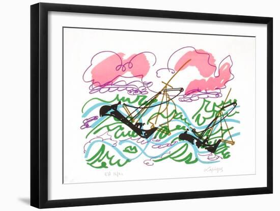 M - Gros temps-Charles Lapicque-Framed Limited Edition