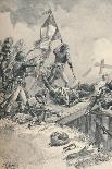 'Battle at Znaim, July 11, 1809', (1896)-M Haider-Framed Giclee Print