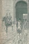 'Napoleon in Society at Valence. 1785', (1896)-M Haider-Framed Giclee Print