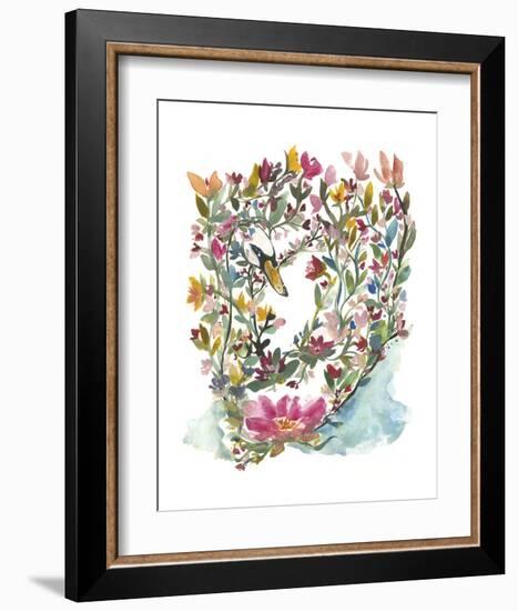 M?hala Hakucho (Swan)-Kiana Mosley-Framed Art Print